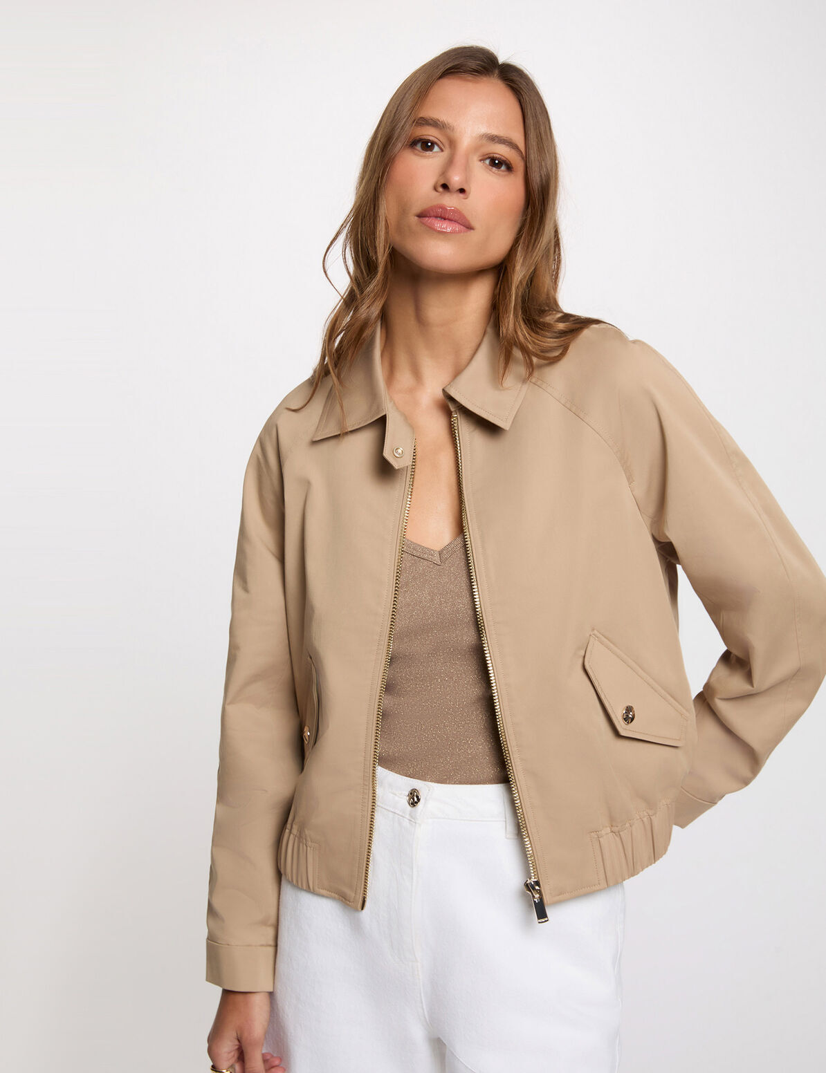 MOrgan - Bomber Gaby Beige