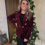 Blazer - Sophie Sparkle Bordeaux