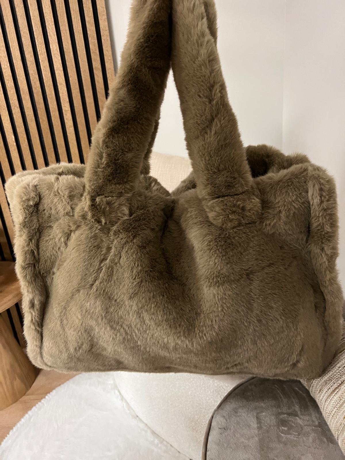 Bag - Nina Fluffy Taupe