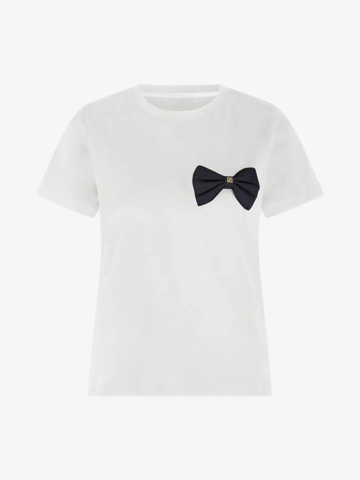 Nikkie - Bow Tie Shirt White