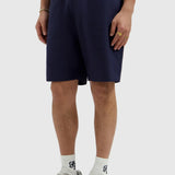 Pure Path - regular fit casual korte broek blauw 