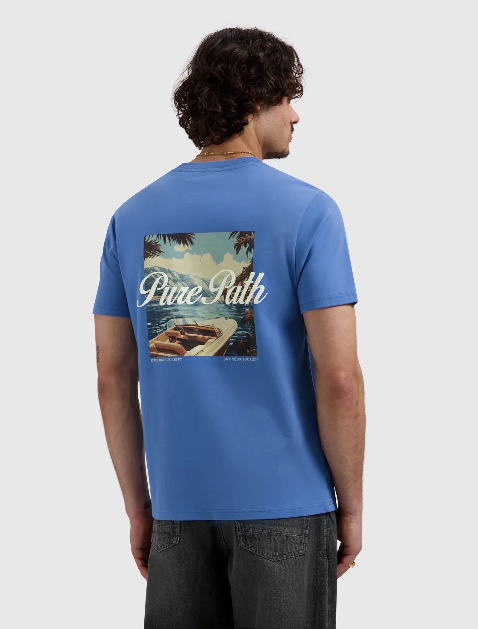 Pure Path - Shirt Faded Cobalt