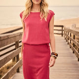 Tramontana - Crinkled Sleeveless Top