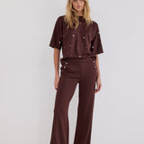 Tramontana - Sweat trousers chocolade bruin