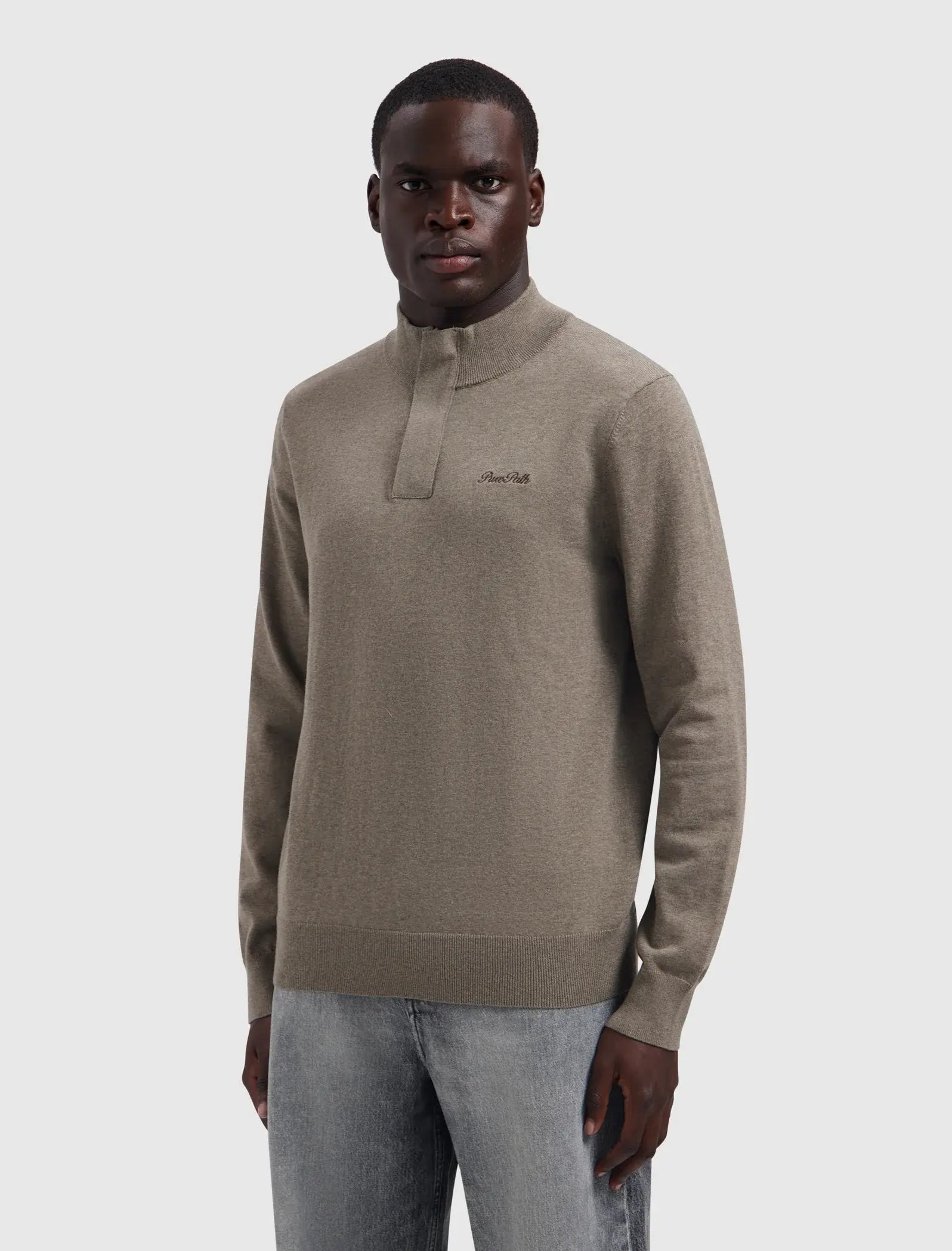 Pure Path - Knitwear Tauphe Melange