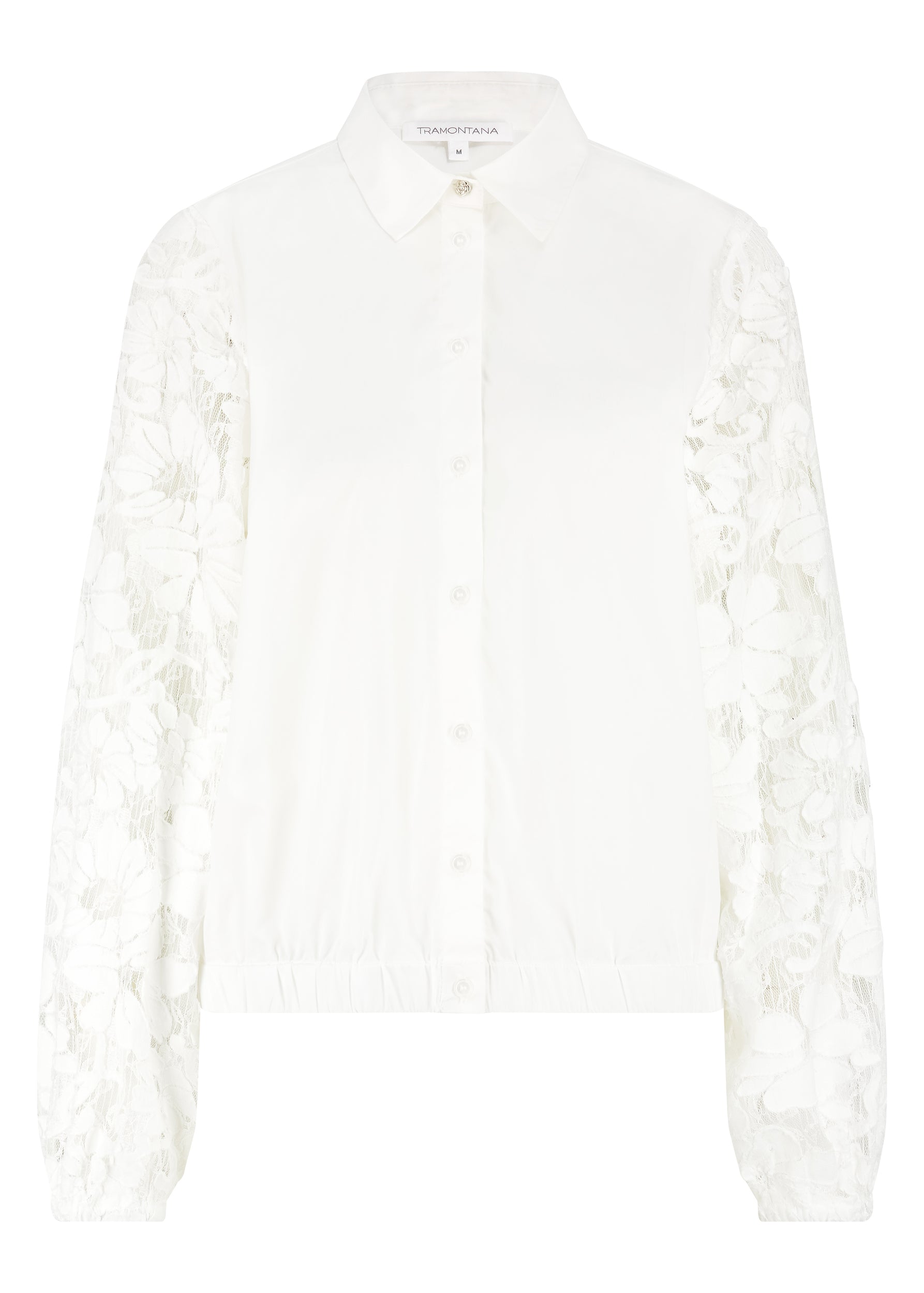 Tramontana - Blouse Fancy Lace Sleeves