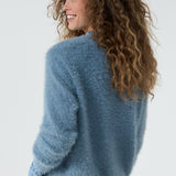 Tramontana -  Trui fluffy Blauw