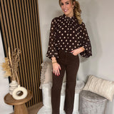 Blouse - janice Stippen Brown