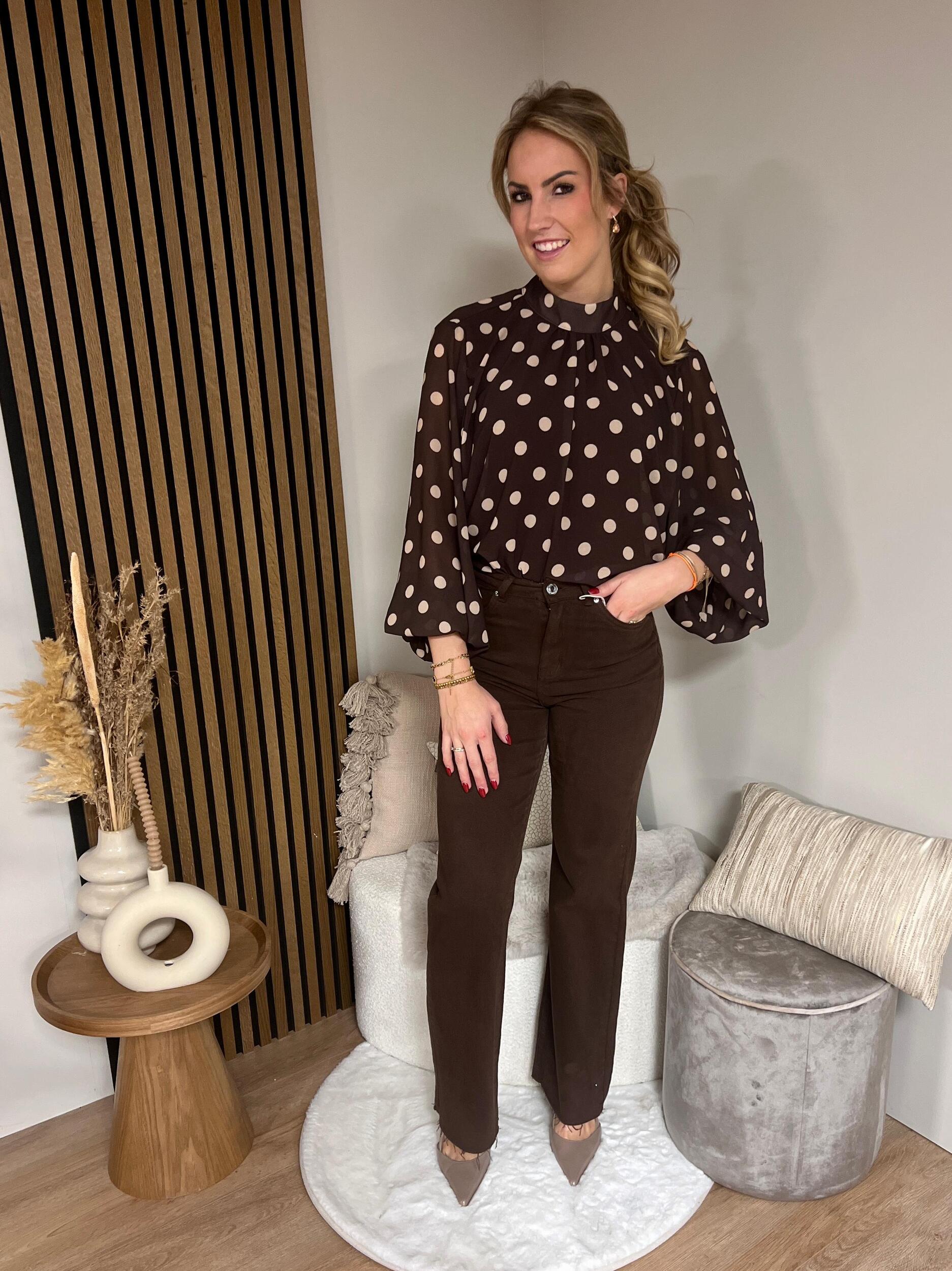 Blouse - janice Stippen Brown