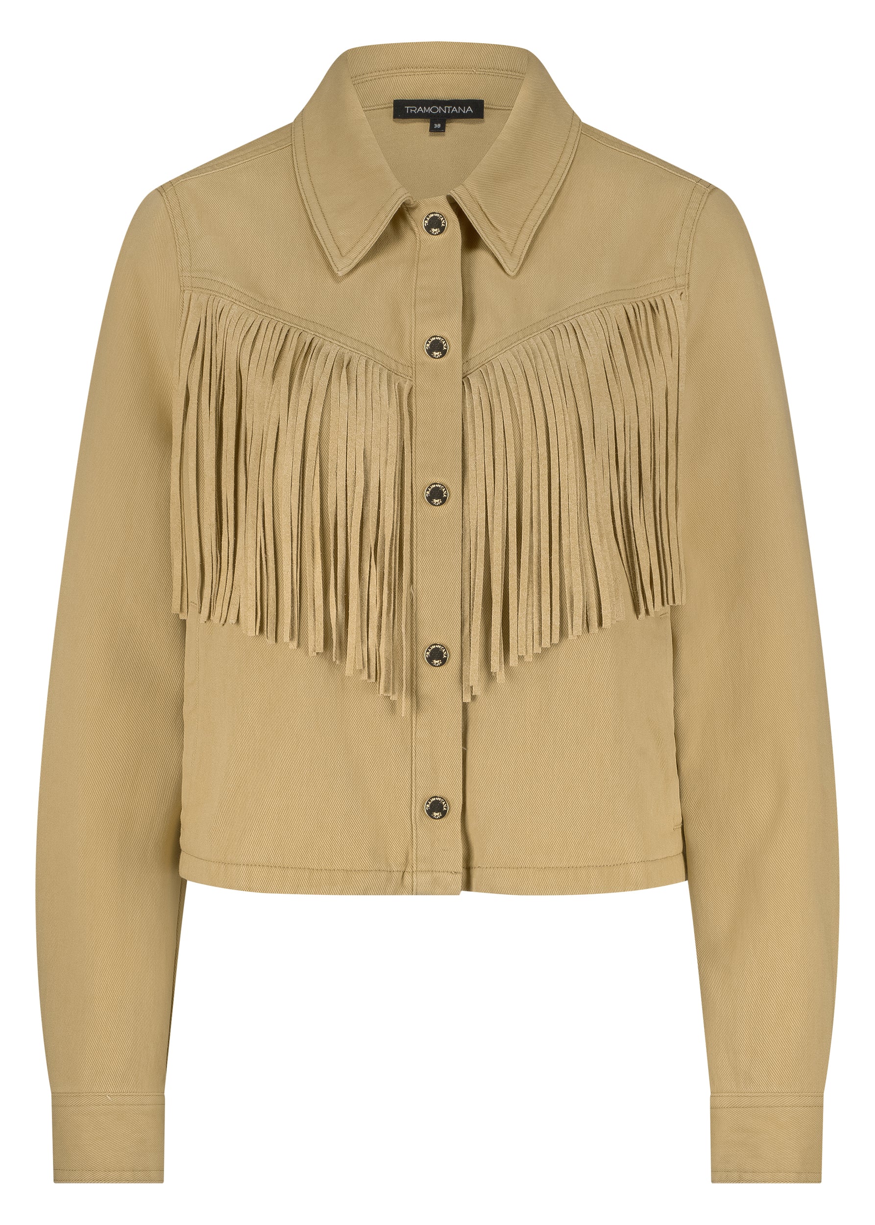 Tramontana - Heavy Twill Fringe Jacket