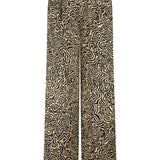 Tramontana - Broek wide leg wandering lines