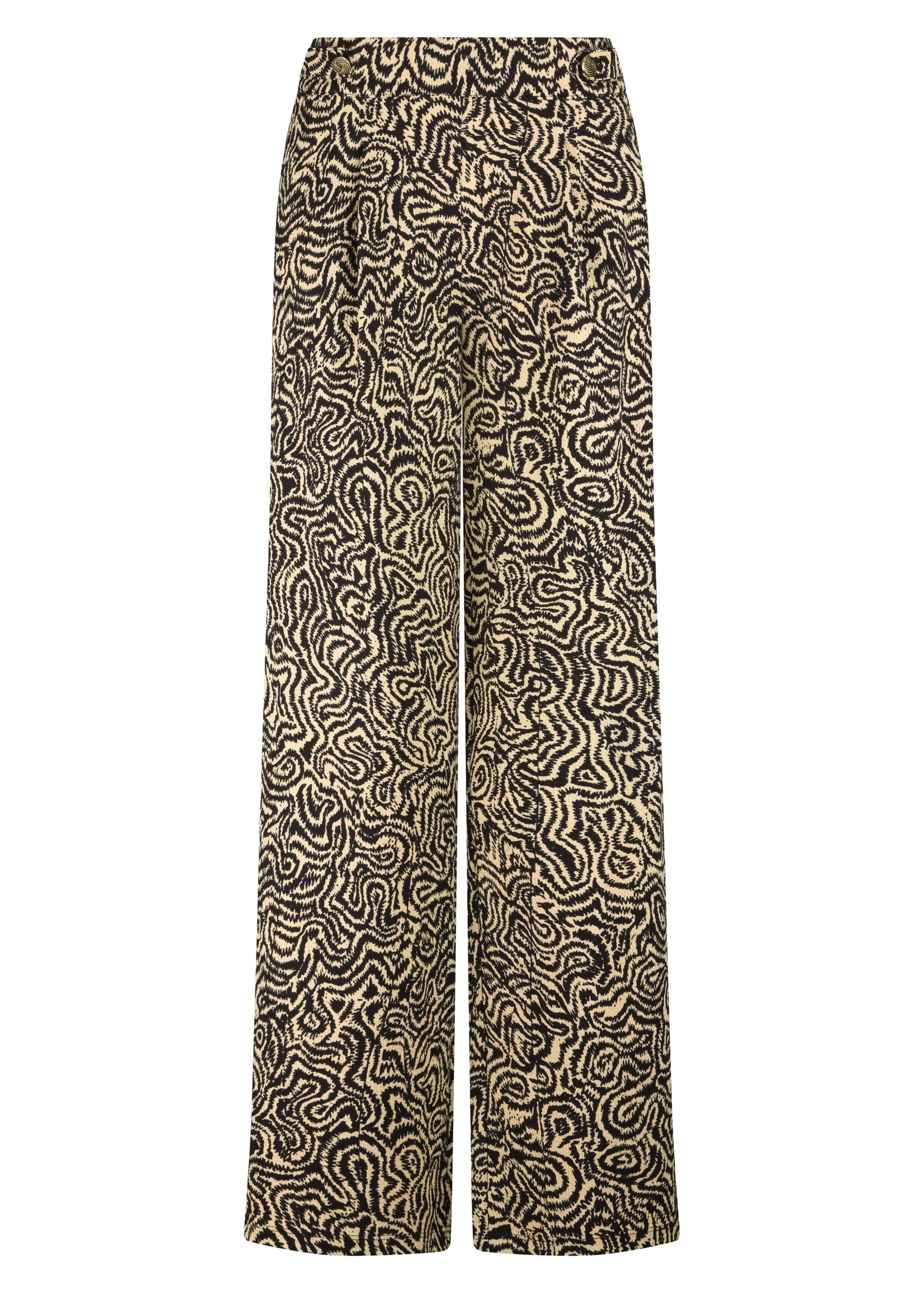 Tramontana - Broek wide leg wandering lines