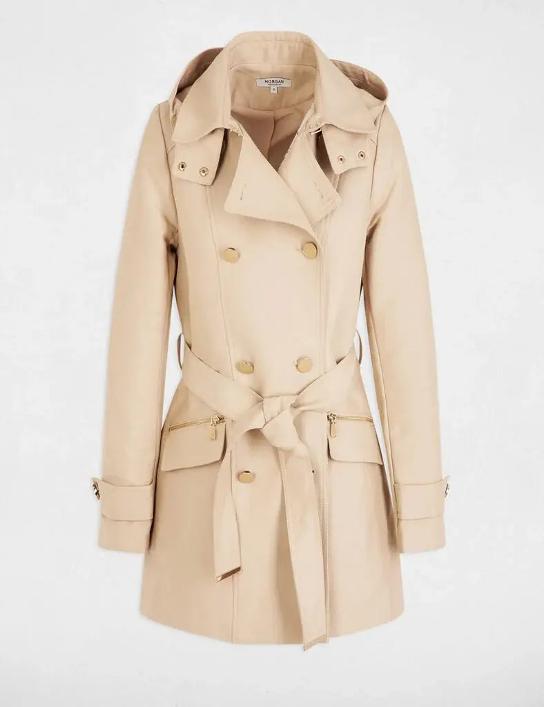 Morgan - Trenchcoat Gladia Beige
