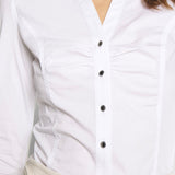Morgan - Blouse Caram White