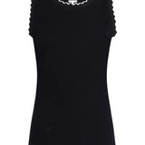 Tramontana - Contrast Scallop Neck Singlet