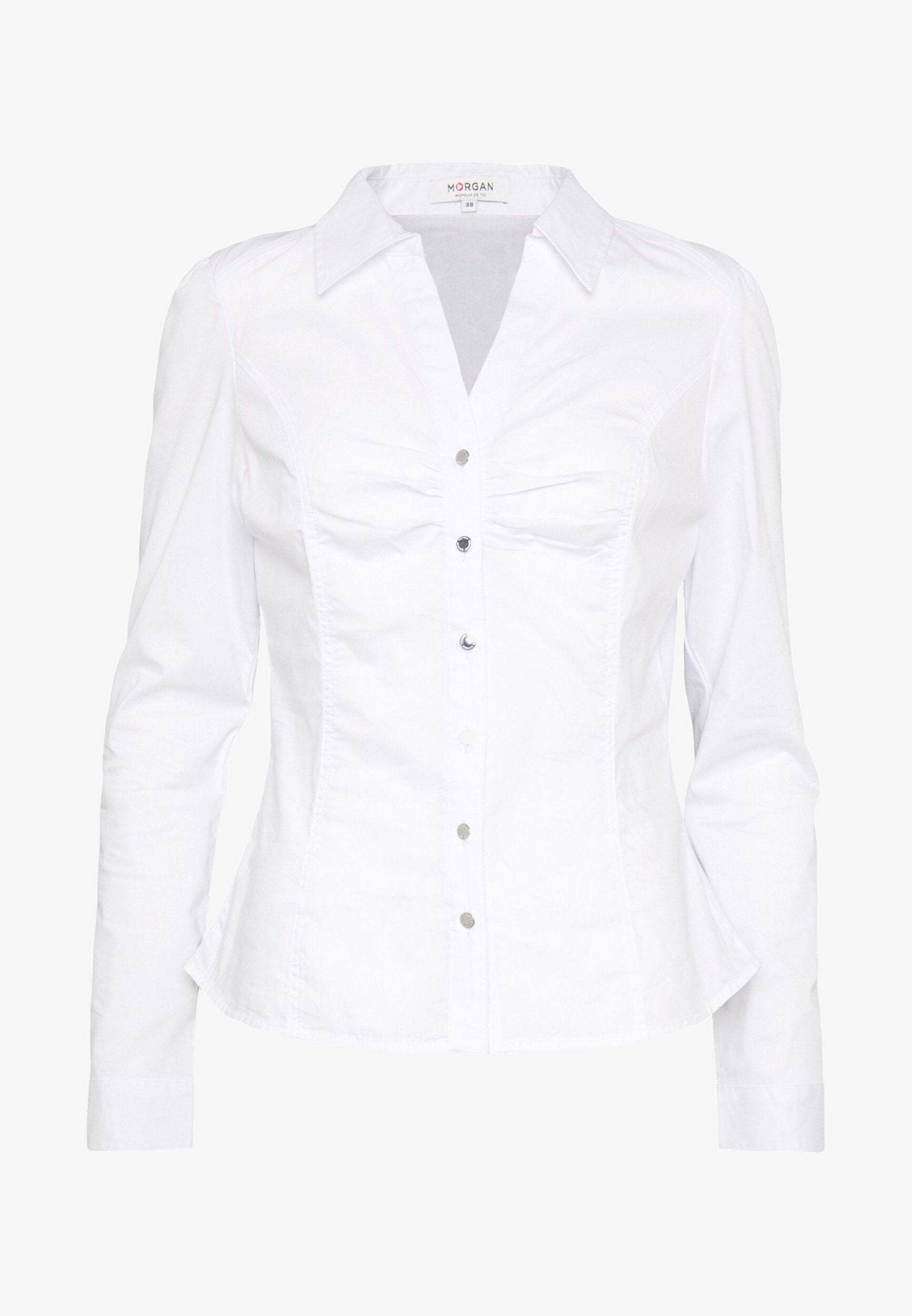 Morgan - Blouse Caram White