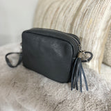 Leather Bag - Nola Grijs
