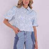 Tramontana - Jacket Blue Floral