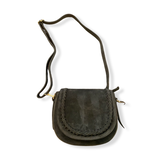 Suede Bag - Boho Camel