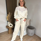Noor - Pants Wide Leg Soft Beige