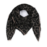 Sjaal - Amélie Vierkant Zwart