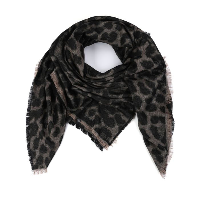 Sjaal - Amélie Vierkant Zwart