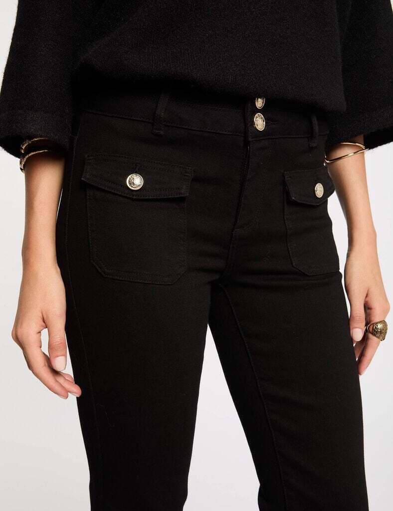 Morgan - Flared Bootcut Polen Zwart