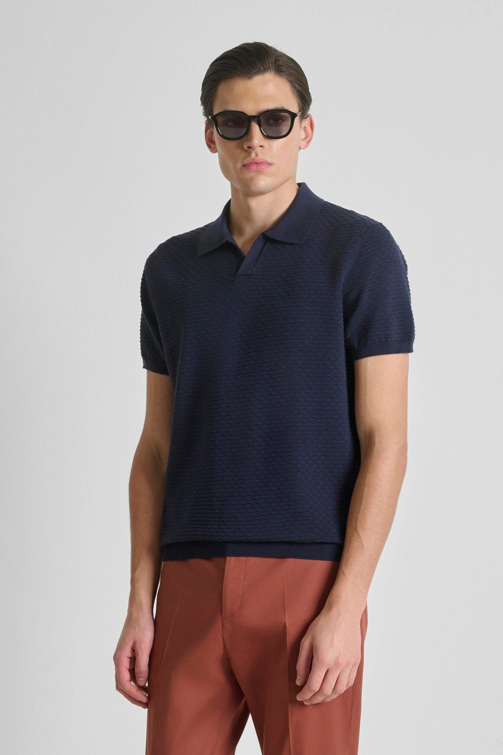 Antony Morato - Polo Knit Blue 601