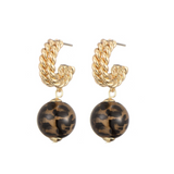Oorbellen - Leopard