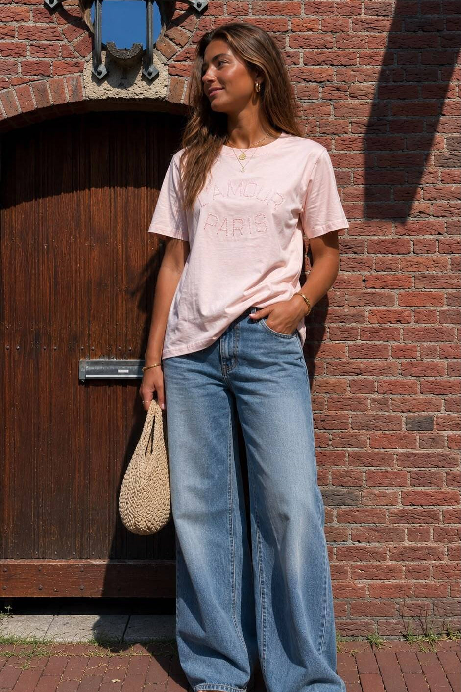 Shirt - L' amour Paris Roze