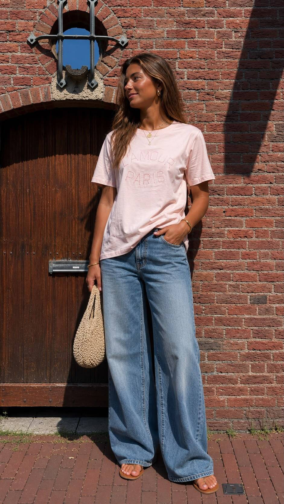 Shirt - L' amour Paris Roze