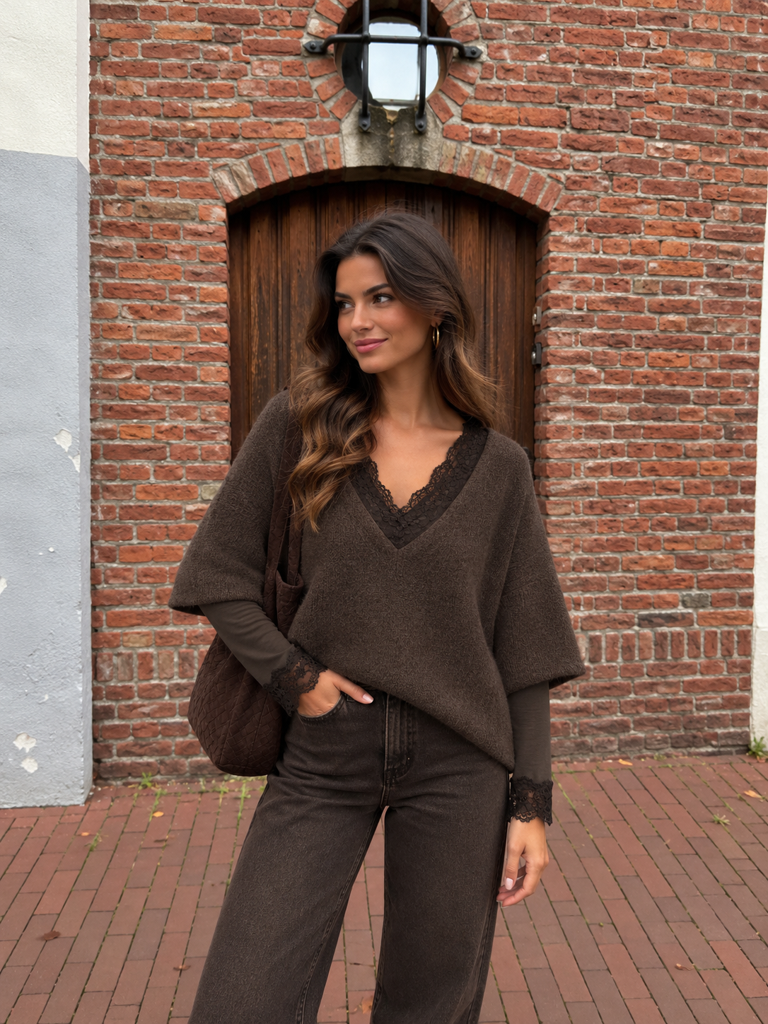 Winter pull-over korte mouw - Coco