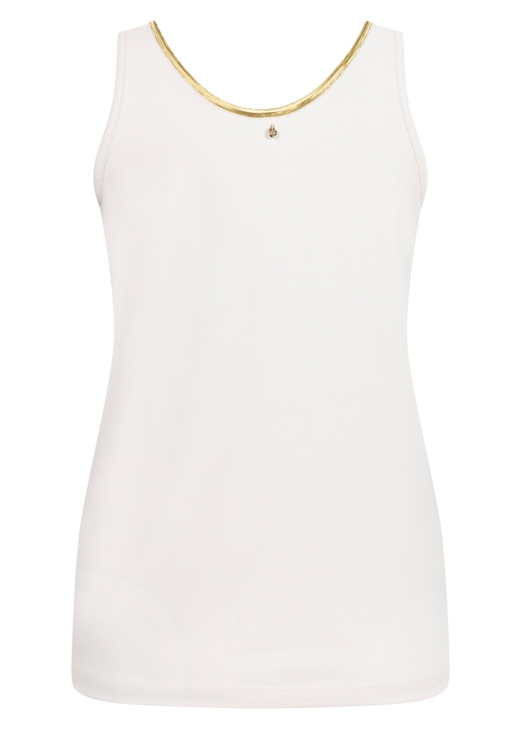 Tramontana - Singlet lurex tape stone