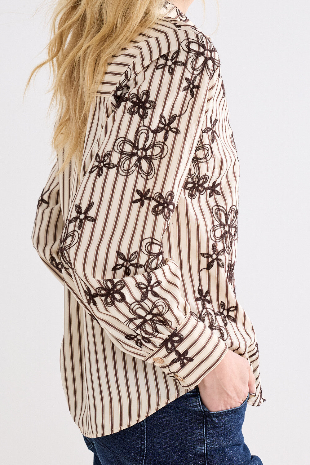 Tramontana -  Blouse gestreept Embro