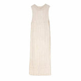 Braided Dress - Beige