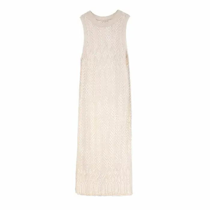 Braided Dress - Beige