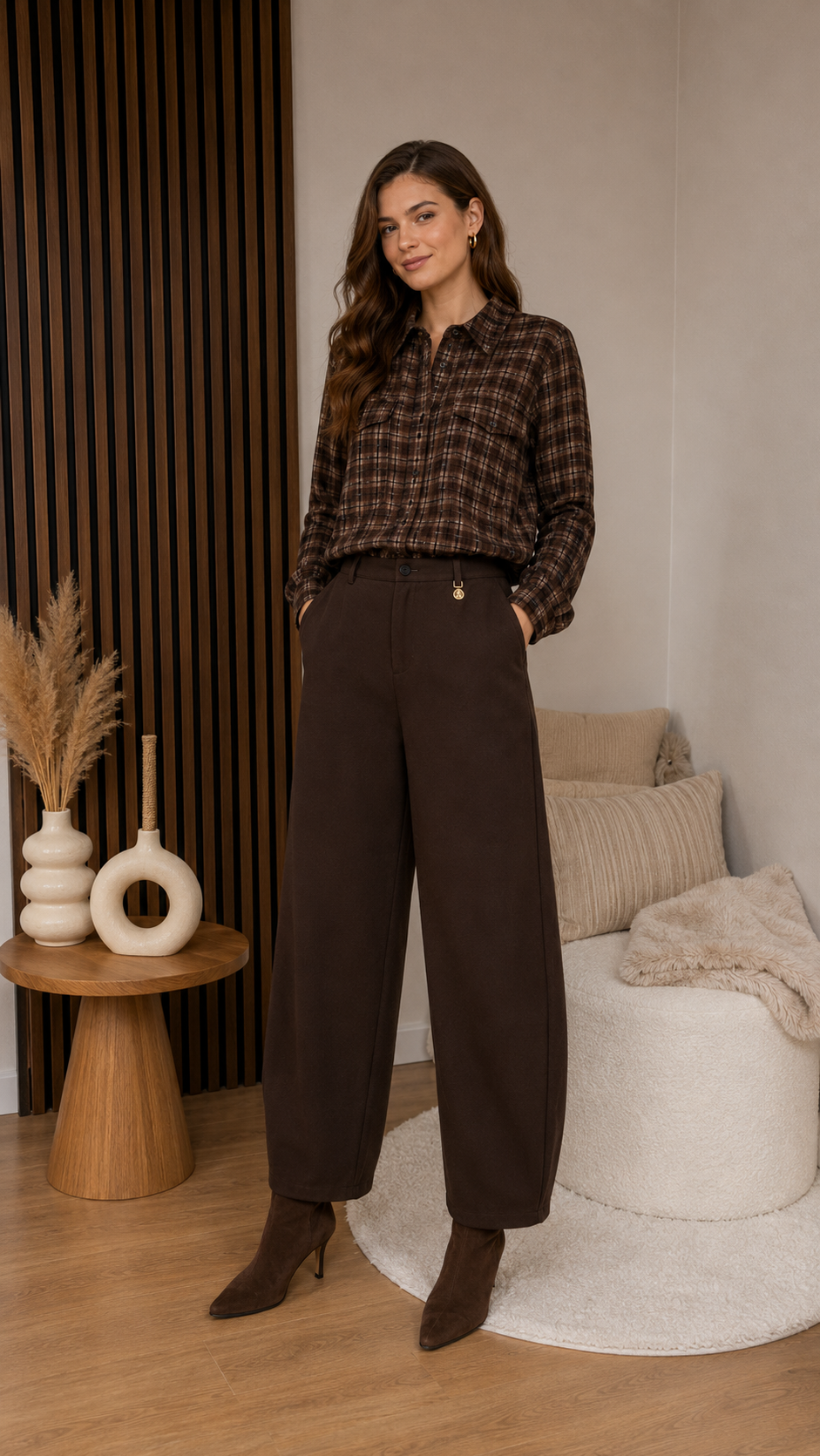 Maicazz - Imola Barrel Broek Bruin