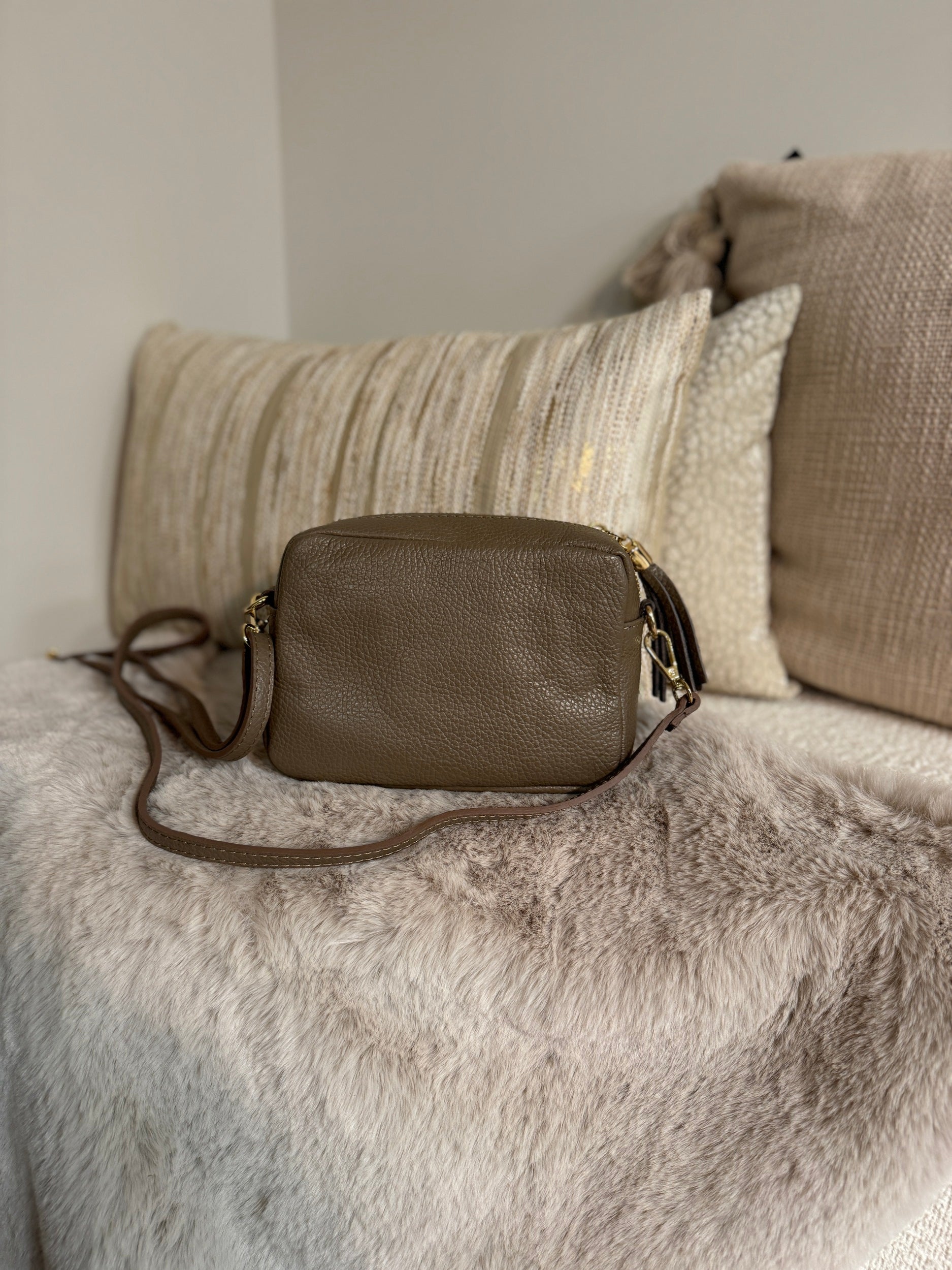 Leather Bag - Jaimy Taupe