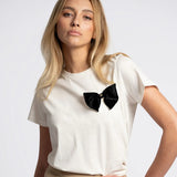 Nikkie - Bow Tie Shirt White