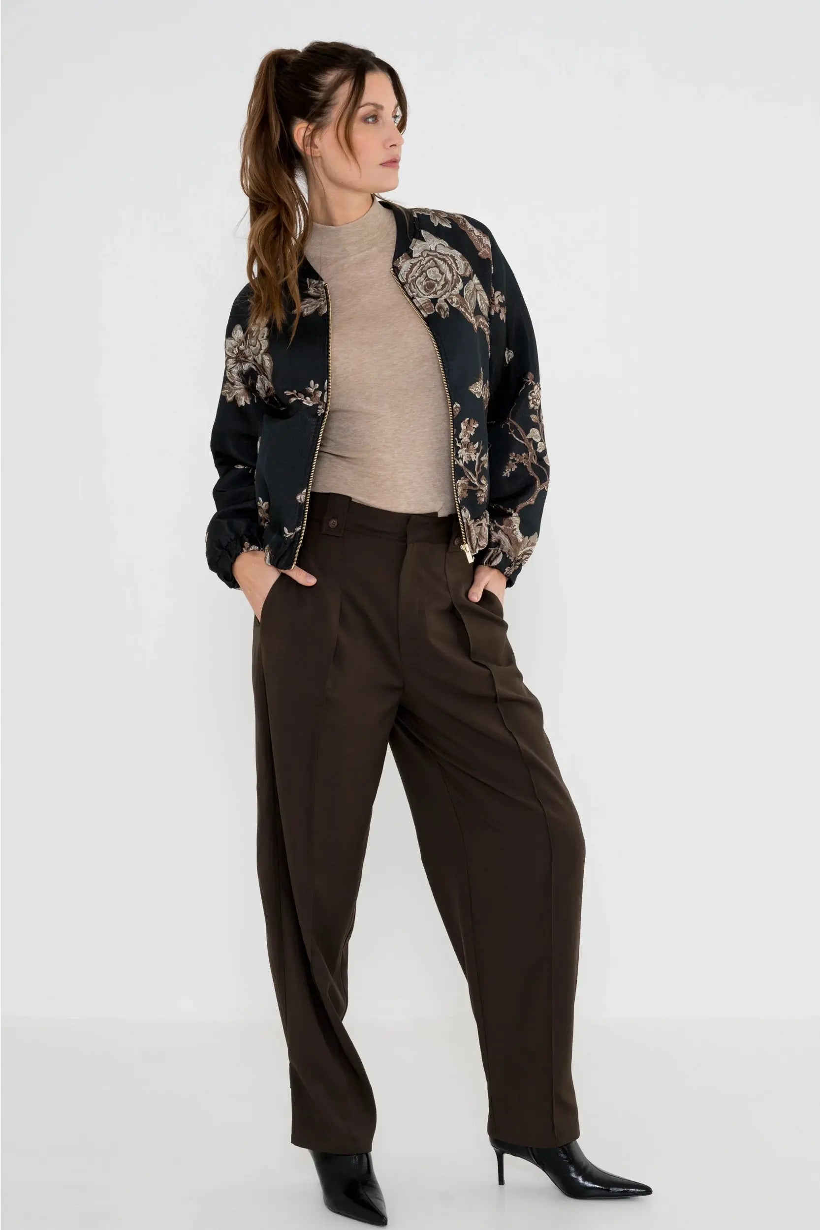 Maicazz - Sevilla Barrel Broek Bruin