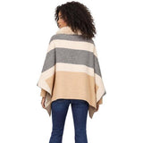 Morgan - Cape met faux-fur kraag