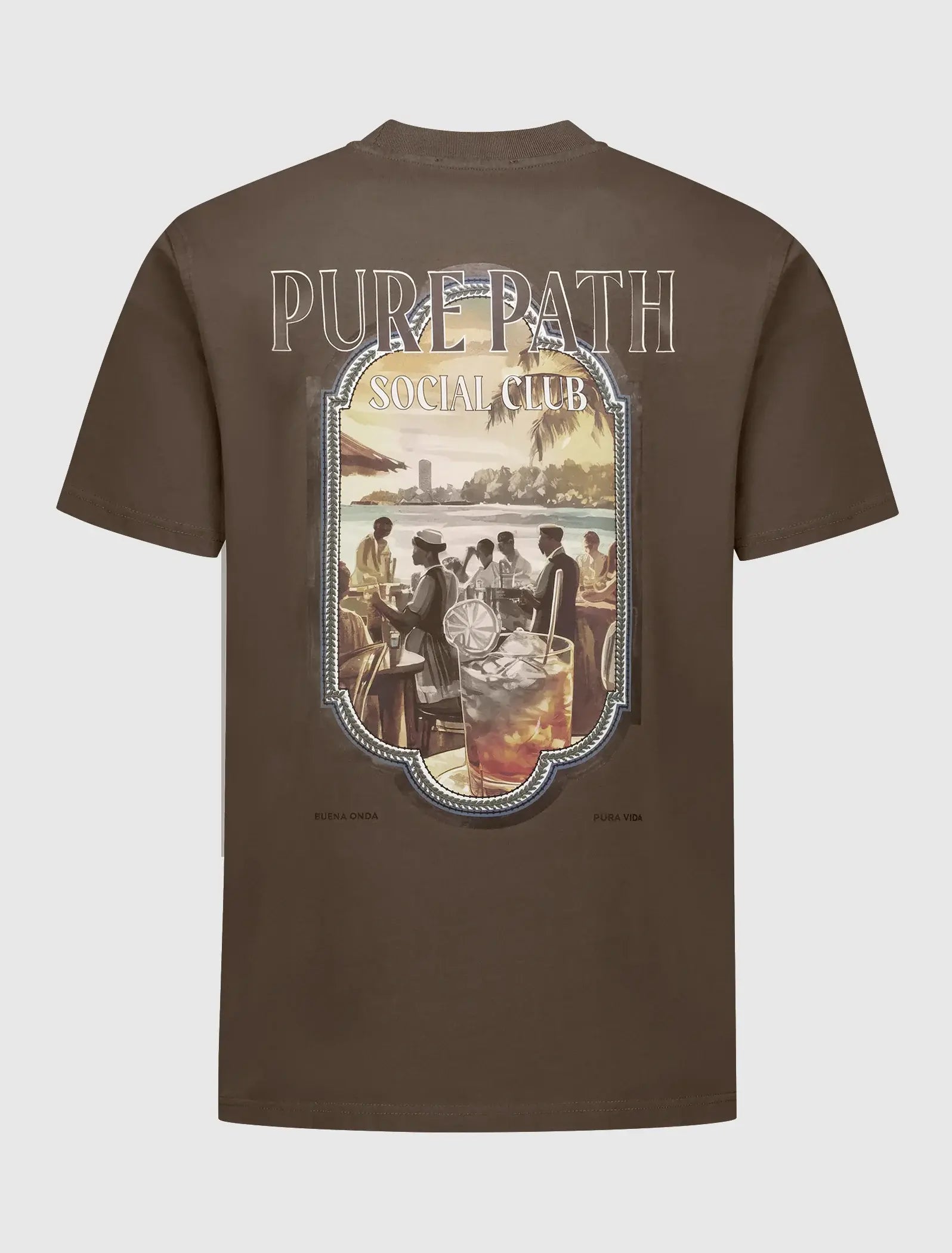Pure Path - Shirt Loose Fit Brown 111
