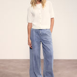 Tramontana - Stretch Denim Wide Leg