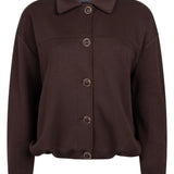 Tramontana - Technical Sweat Jacket - Bruin 