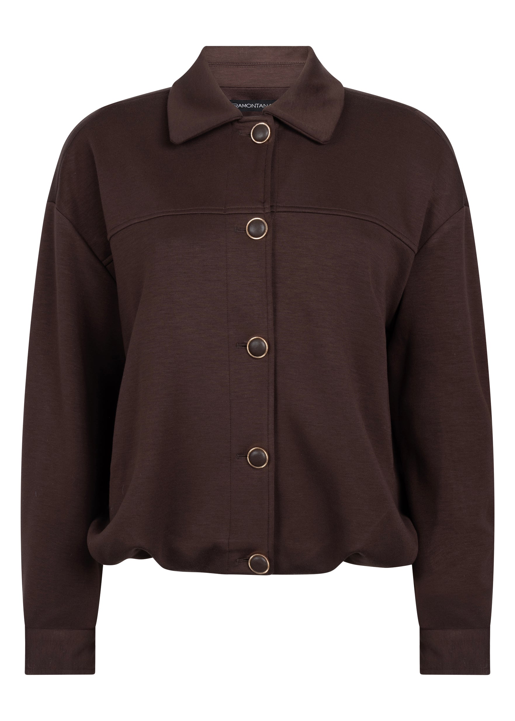 Tramontana - Technical Sweat Jacket - Bruin 