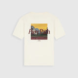 Pure Path - Landscape View T-shirt Ecru