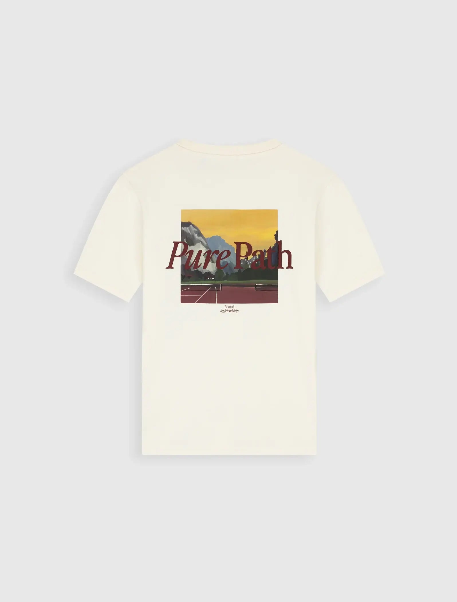 Pure Path - Landscape View T-shirt Ecru