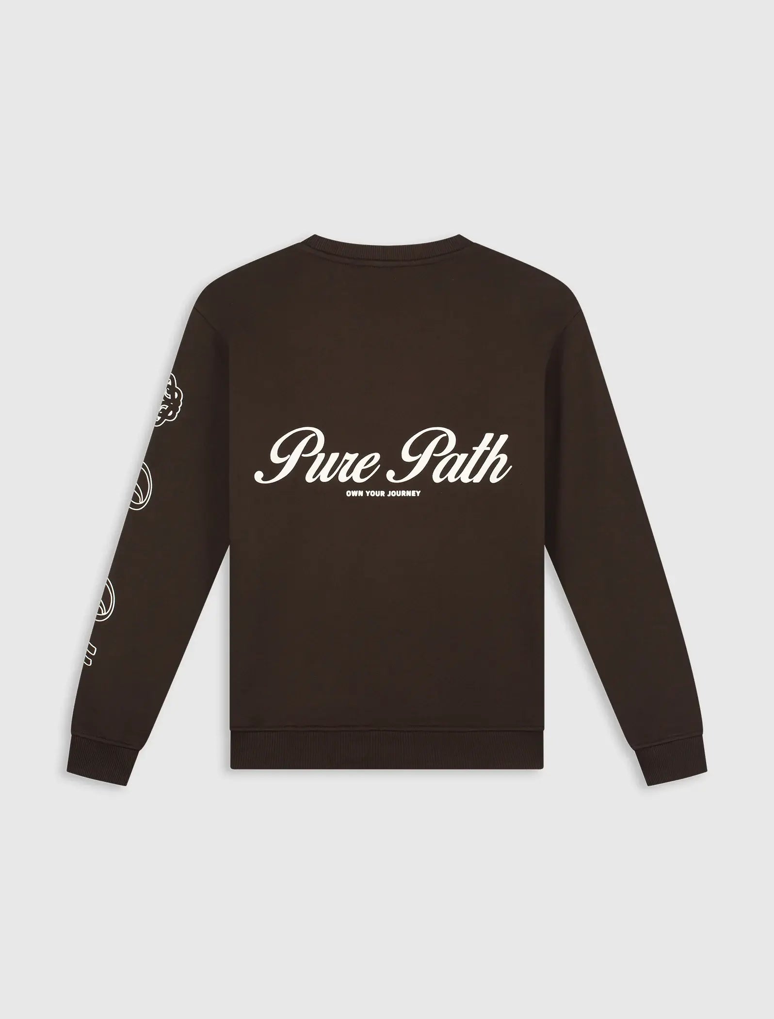 Pure Path - Sweater Donker bruin 26130309