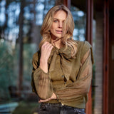 Tramontana - Blouse Bow Detailed Groen