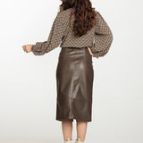 Tramontana -  Skirt PU Straight